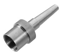 Acero Inoxidable Boquilla para Fuente de Estanque | Salida de Agua 10mm, Color Plata, para Estanque de Jardín y Decoración Exterior