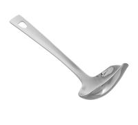 Acero Inoxidable con Vertedor para Salsa Cucharón Pequeño | Acabado Pulido y Mango Ergonómico, Servicio Limpio en Buffet y Cocina, para Chefs y Catering
