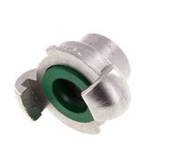 Acero inoxidable DN 15 DIN 3489 Acoplamiento de garras giratorias Rp 3/8'' hembra