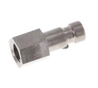 Acero inoxidable DN 2.7 (Micro) Acoplamiento de aire Enchufe M5 Hembra