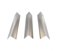 Acero inoxidable para saborizante para barras para Weber para Spirit serie 200, paquete de 3 piezas de repuesto compatibles con Spirit I II E220 S220 2013-2017, 38.9 cm