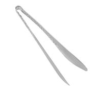 Acero Inoxidable Pinza para Pan de Cocina, Diseño Serpiente | Acabado Plata, Agarre Firme para Servir Pasta, Huevos Cocidos y Tostadas, Estilo Creativo y Único