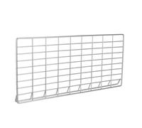 Acero Inoxidable Rejilla Portátil y Ligera Rectangular, para Barbacoa | Uso Exterior para Cocinar y Asar, Fácil de Limpiar, Color Plata, Malla Versátil para Preparar Alimentos