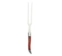 Acero Inoxidable Tenedor Tallador Mango de Madera para Barbacoa | Ligero y Texturizado, para Asados y Pollo, Uso Familiar, Fiestas de Barbacoa y Cenas Festivas