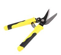 Acero Inoxidable Tijeras para Chapa Metálica, Amarillas | Tpr Ergonómico, Bloqueo de Seguridad, Reduce Fatiga, Corte Limpio para Bricolaje, Metalurgia y Malla