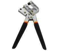 Acero Pinza de Engaste Negro para Perfiles y Montantes Metálicos | Bloqueo de Crimpado, Uso Sola Mano, sin Taladrar ni Remachar, Herramienta Profesional Color Aleatorio Varios estilos