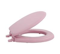 Achim Home Furnishings TOVYSTTR04 17-Inch Fantasia Standard Toilet Seat, Soft Tea Rose