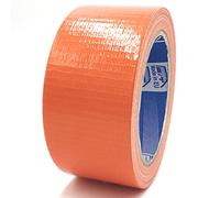 ACIT Cinta Americana universal de color naranja, ancha y resistente, cinta gaffer, de Uso General 50mm x 25m
