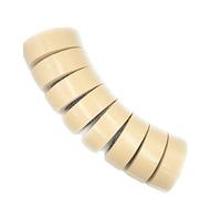 ACIT Cinta de carrocero para pintar, cinta de papel para enmascarar, Masking Tape, cinta de pintor, excelente adhesión (8 Rollos 38 mm), No Deja Ningún Residuo