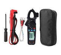 ACM91 Medidor de Pinza Digital de Corriente de AC/DC de 1 mA Medidor de Contadores de Verdadero Valor Eficaz RMS 6000 Probador de Baja Impedancia Negro