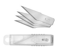 Acme United E-30404 00 - Cuchillas de repuesto para cúter (5 unidades, revestimiento de titanio)
