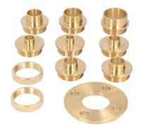 ACOGEDO Brass Router Guide Template Set, Essential Precision Tools for