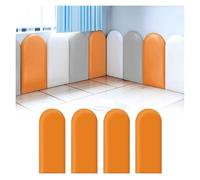 Acolchado de pared anticolisión para niños, paneles de pared acolchados de poliuretano 3D, autoadhesivos, paneles de cabecero tapizados montados en la pared para dormitorio, sala de juegos
