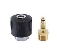 ACOLY Adaptador De Conexión Rápida M22 De 14 Mm Para Manguera De Hidrolavadora De Alta Presión De Latón De La Serie K2, K3, K4, K5, K6 Y K7 (2 Unidades)