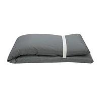 Acomoda Textil - Colchón Tumbona de Espuma Suave y Ergonómica. Cojín Desenfundable, Elegante y Cómodo para Jardín, Playa, Piscina, Balcón y Terraza.(1 Ud Gris Oscuro, 120x55x5 cm)