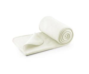 Acomoda Textil - Manta de Tejido Polar 100x150 cm. Manta Cálida, Transpirable, Suave y Ligera para Sofá, Cama y Viaje. Manta Térmica para Abrigo en Invierno de Color Beige y Gris, Ideal para Viajar y
