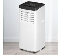 Acondicionador de aire portátil de 12000 BTU, refrigeración y deshumidificador de bajo consumo, unidad de ventana silenciosa con pantalla digital, temporizador de 24 horas, CA oscilante para el hogar