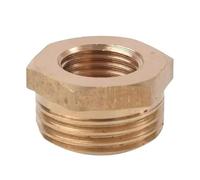 Acoplador adaptador de instalación de tuberías, buje de latón macho a hembra BSP, 1 ud.(F M16x1.5-M M22x1.5)
