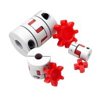 Acoplador de abrazadera ciruela Flexible D65 L85 Tamaño del eje D65L85 Acoplamiento la mandíbula parejas 14mm-30mm