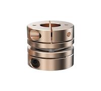 Acoplador de acoplamiento de diafragma único D56 L45 Flexible a servomotor paso a paso diámetro del eje de 10-32mm(18X18)
