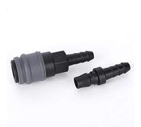 Acoplador de conexión rápida de manguera de aire de 10 piezas, conector rápido de acero de plástico C tipo SH PH neumático para tubería de aire de 8/10/12mm(10mm（30）)