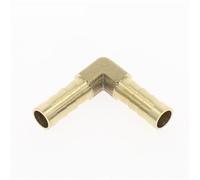 Acoplamiento de manguera de latón, codo reductor igual, púas de 4 mm a 16 mm de diámetro interior, adaptador de acoplamiento de cobre con púas, 10 mm