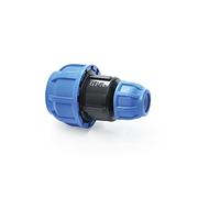 Acoplamiento de polipropileno reducido de 32 mm x 20 mm - Producto de calidad MEGA selección de todos los tamaños de conexión para tubo de polietileno, conector de sujeción ángulo de agua potable