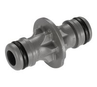 Acoplamiento GARDENA: pieza de conexión para la conexión segura de dos mangueras, también para la transición de mangueras de 19 mm (3/4 ") a 13 mm (1/2") (931-50)