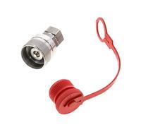 Acoplamiento hidráulico de acero inoxidable DN 12,5 Enchufe G 1/2 pulgadas rosca hembra ISO 14541 D M36 x 2