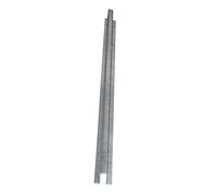 Acoplamiento para cubeta plana y baja de acero eurokraft pro, anchura 55 mm, galvanizado