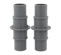 Acoplamiento plástico del conector del adaptador de la manguera del vacío de la piscina 1-1/4 o 1-1/2 para una transición suave entre mangueras de diferentes diámetros (A)