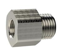 Acoplamiento reductor, modelo largo, G 1 1/4 a, G 1 1/4 i, SW 50, latón si, presión de trabajo máx. 25 bares, temperatura de funcionamiento Máx. 150 °C.