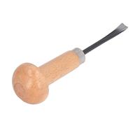 Acouto Cincel para Tallar Madera, Gubia Recta de Acero de Alta Velocidad con de Haya, Hoja Incisiva para Tallar Palas y Aberturas, Herramienta Portátil para Usuarios de Torneado de Carpintería
