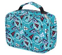 Acouto Estuche para Bolígrafos, Estuche Organizador con Capacidad de 72 Orificios con Bolsa con Cremallera, Multifuncional de Colores para Estudiantes, Artistas y Almacenamiento de Joyas, Azul, (72