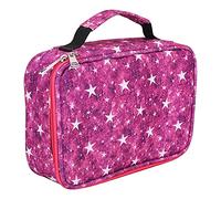 Acouto Estuche para Bolígrafos, Estuche Organizador con Capacidad de 72 Orificios con Bolsa con Cremallera, Multifuncional de Colores para Estudiantes, Artistas y Almacenamiento de Joyas, Azul, (72