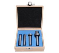 Acouto Juego de Torno de Madera Live Center Juego de Vasos Rectos con Accionamiento MT2 de Acero Precisión de 0,005 Mm para Procesamiento de Madera y Metal con Caja de Almacenamiento en el Centro