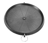 Acouto Placa de Barbacoa Diseño de Orificio de Aceite Fácil de Limpiar Calor Uniformemente Resistente Al Desgaste Parrilla de Barbacoa Coreana de Doble Capa para el Hogar Fondo Al Aire Libre en la