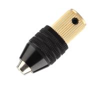 Acouto Portabrocas Autoajustable en Miniatura Accesorios para Mini Taladro Eléctrico 0,3-3,4 Mm en 2 y Portabrocas 0 3-3 4 Mm Calidad 1 El Material de la Lata Autoajustable de Alta Resistencia