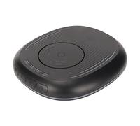 Acouto Temporizador de Motor Indetectable Plug and Play Motor Automático Silencioso con Pantalla LED para PC Temporizador Blanco Cuatro 0 5H/1H/2 Mover IndetectableUSB MoverMouse Mover (Black)