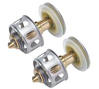 Acouto Universal Bullets Core Pop Up Sink Stopper 2Pcs Installation Kit for