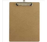 ACROPAQ Portapapeles de Madera - 1x Carpeta Rígida A4 en Madera MDF - Resistente, Ligera y Perfecta para Organizar Documentos