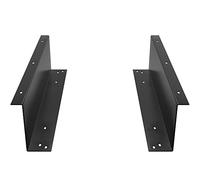 ACROPAQ Soporte para cajón portamonedas bajo mesa - 2 rieles, Para cajon caja registradora 41cm, Acero robusto, Fácil montaje bajo mostrador - Caja registradora, cajón portamonedas - 09024