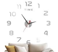 Acrylic Wall Clock Set, Modern Non Ticking Wall Clock Home Decor Art