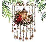 Acrylic Wind Chimes - 2D Sun Catcher, Bell Ornament Usage Home Decor | Decorative Acrylic Wind Chimes - Sun Catcher for Garden | Adorno de campana 2D con diseño colgante para decoración del hogar