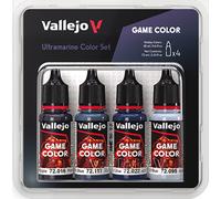 ACRYLICOS VALLEJO - SET GAME COLOR ULTRAMARINE ( 4 X 18ml ) - VALLEJO 72389