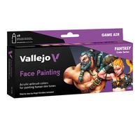 ACRYLICOS VALLEJO - SET PINTURAS GAME AIR: FACE PAINTING by A.Giraldez - Acrylicos Vallejo 72204