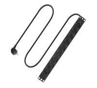 ACT Extension Lead PDU 19 inch CEE7/7 w/ 9 Type F Sockets 3m H05VV-F 3G1.5