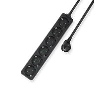 ACT Power Strip 6 Sockets 3m Black