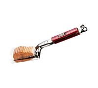 Action - Clamp & Turner Stainless Steel Grill | Heavy Duty 2 &1 Spatula Tongs with Slotted & Sin tirantes Grip para filetes, pescado, hamburguesas y barbacoa al aire libre