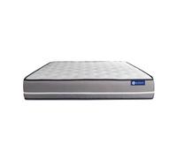 ACTISOM - Colchón 130 x 220 - Soporte Firme y Confort Firme - Doble Cara con Memory Foam - Termorregulación Actifresh - 3 Zonas de Confort - Ultra Transpirable White 130 x 220